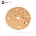 Sandpaper Multi-Holes Gold Sanding Paper Automotive